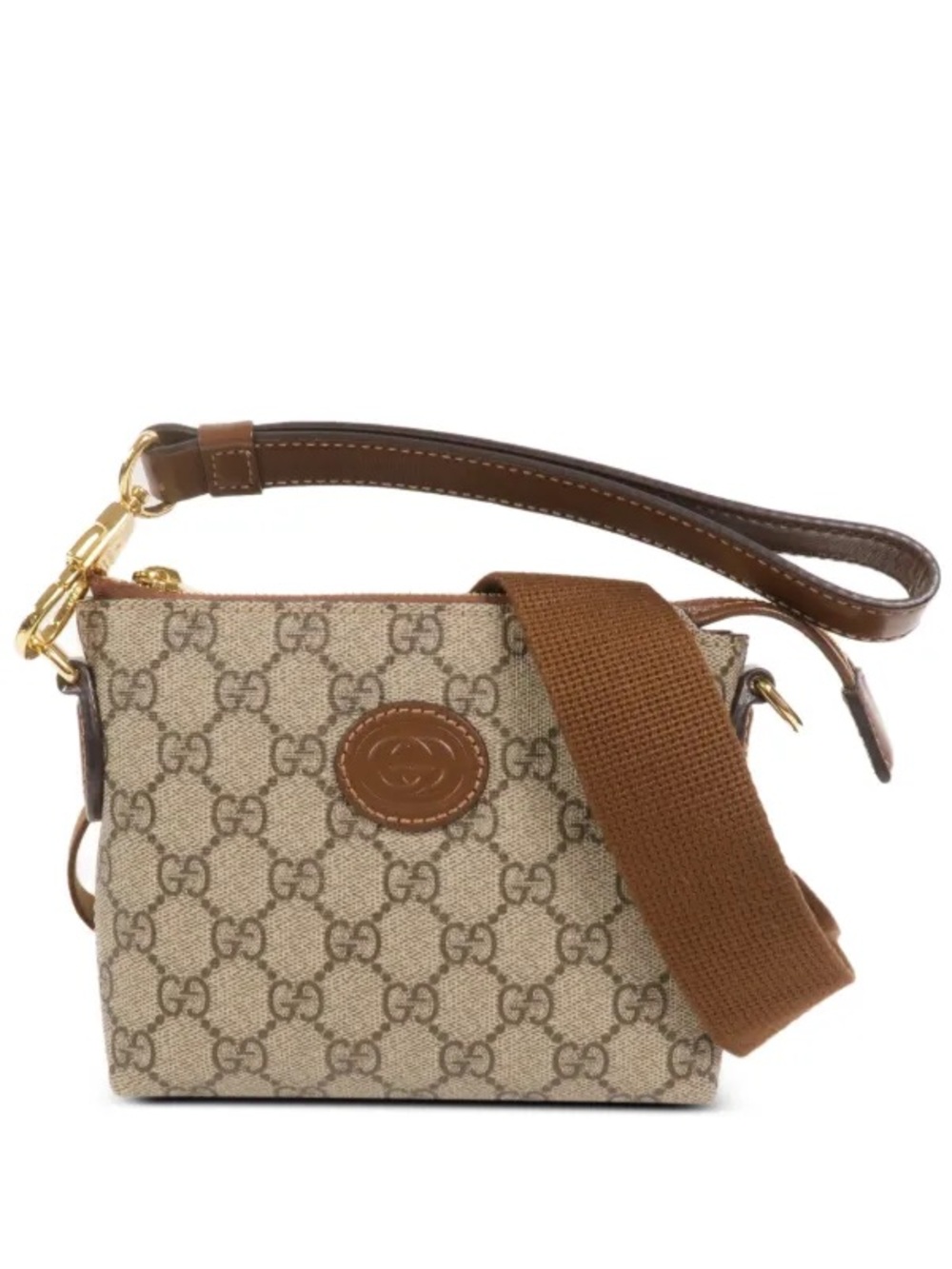 Gucci Interlocking G GG Supreme Messenger Bag